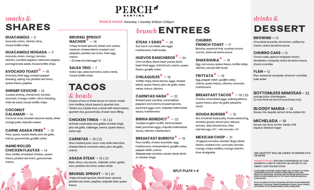 Brunch Perch