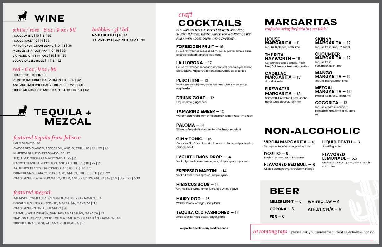 Perch Cocktails